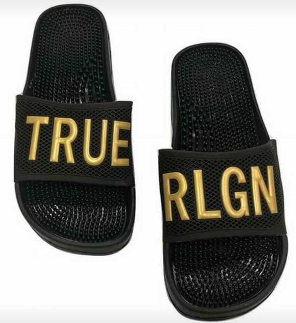 True Religion Slides (Small 4-5)